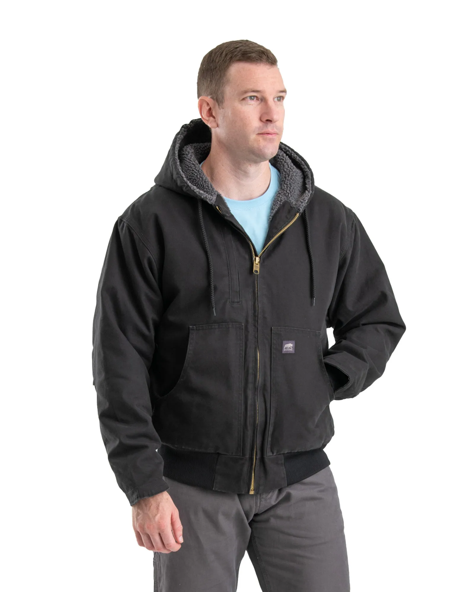 Highland Flex180® Washed Duck Hooded Work Jacket