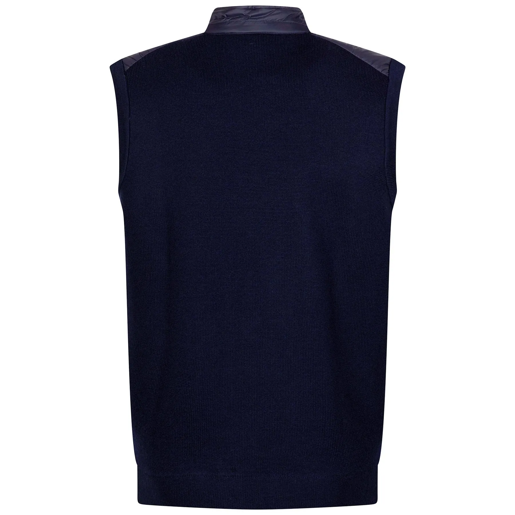 Holdridge Hybrid Full Zip Sweater Vest Navy - AW24