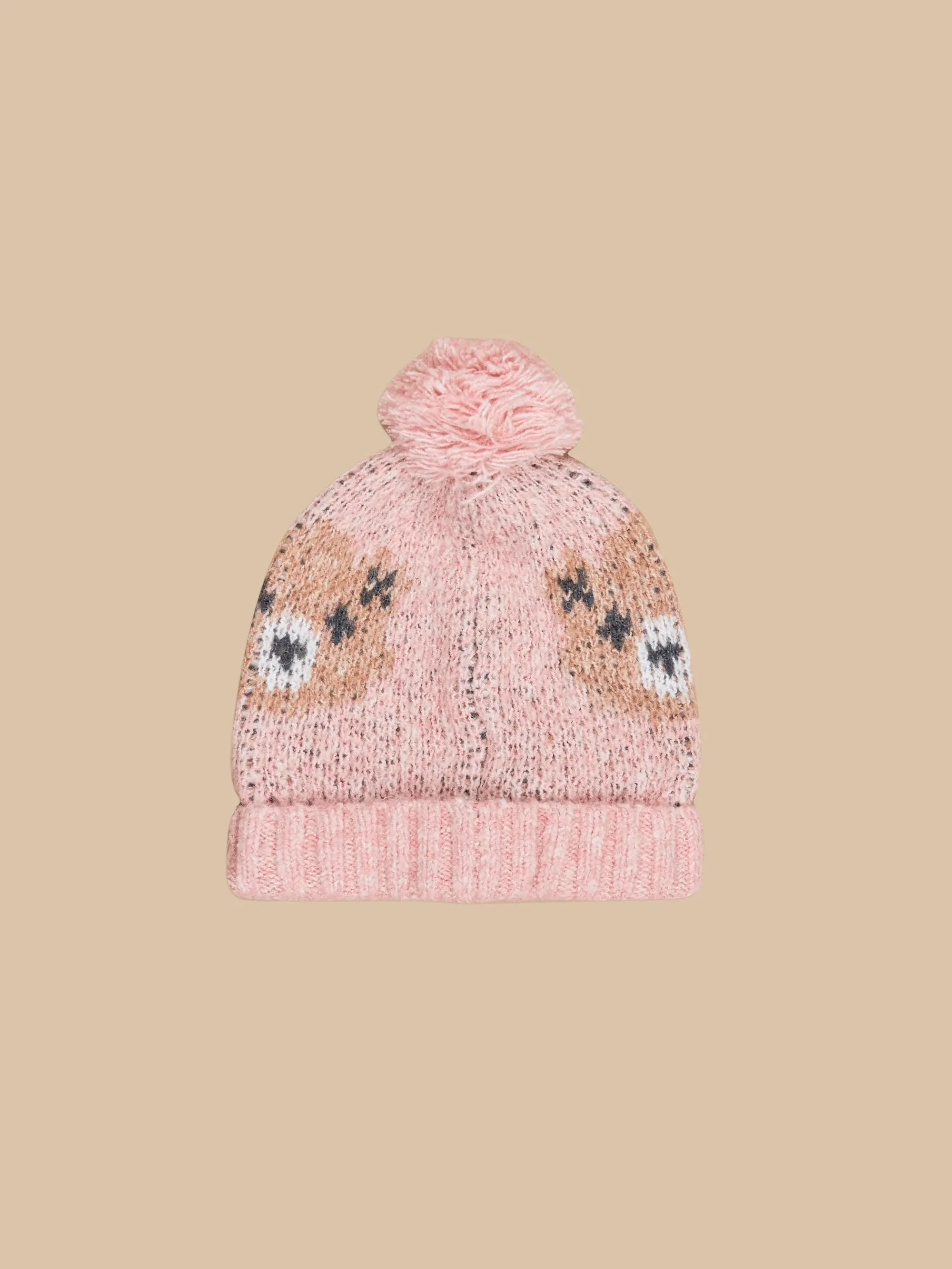 Huxbaby Knit Beanie - Rosebud