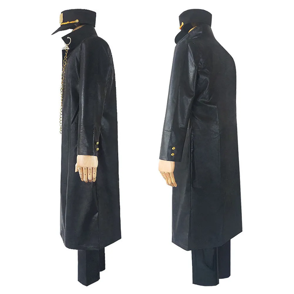 Jotaro Cosplay Costume Coat Pants Outfits Halloween Carnival Suit