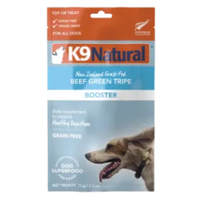 K9 Natural Dog Freeze-Dried Booster Beef Green Tripe Dog Food 8.8 oz