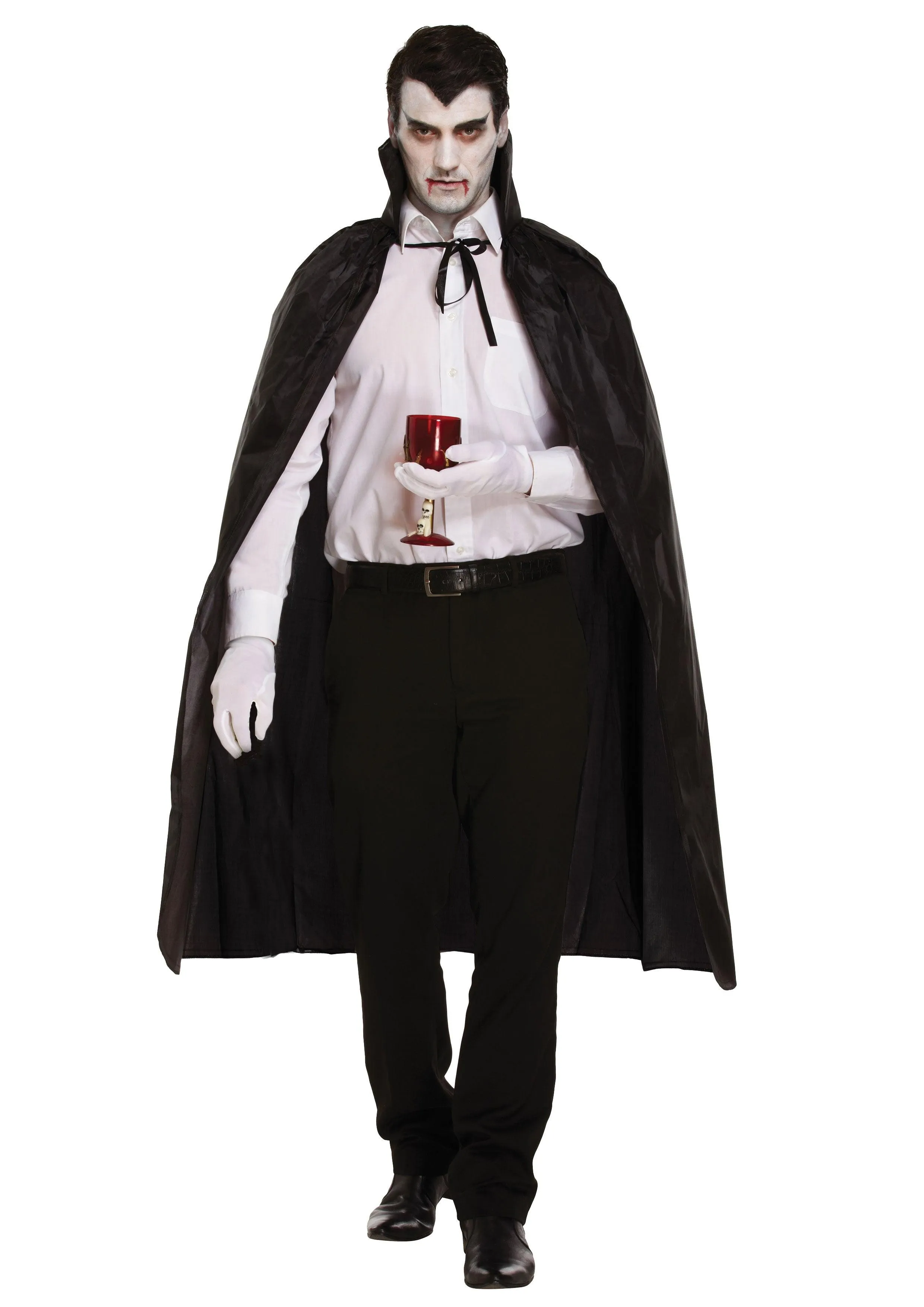 Labreeze Black Dracula Costume Set - Complete Scary Halloween Ensemble