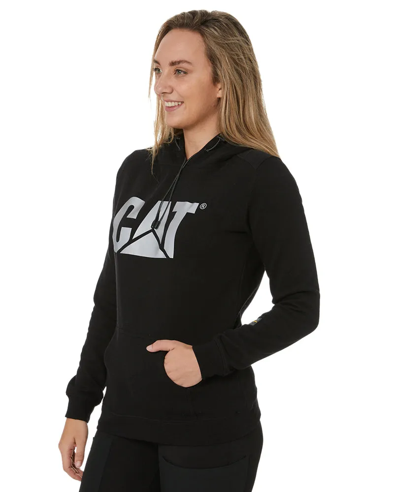 Ladies H20 Pullover Hoodie - Black