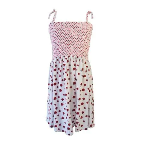 Ladybug Print Tier Dress