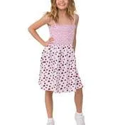 Ladybug Print Tier Dress