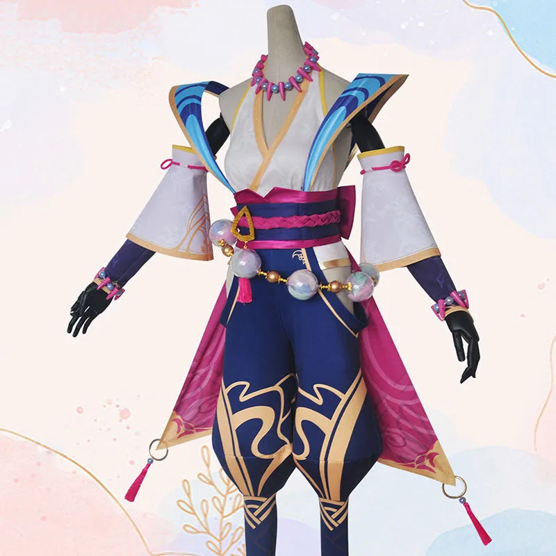 League of Legends LOL Spirit Blossom Syndra Cosplay Costume