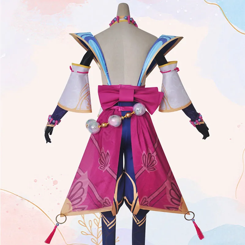 League of Legends LOL Spirit Blossom Syndra Cosplay Costume