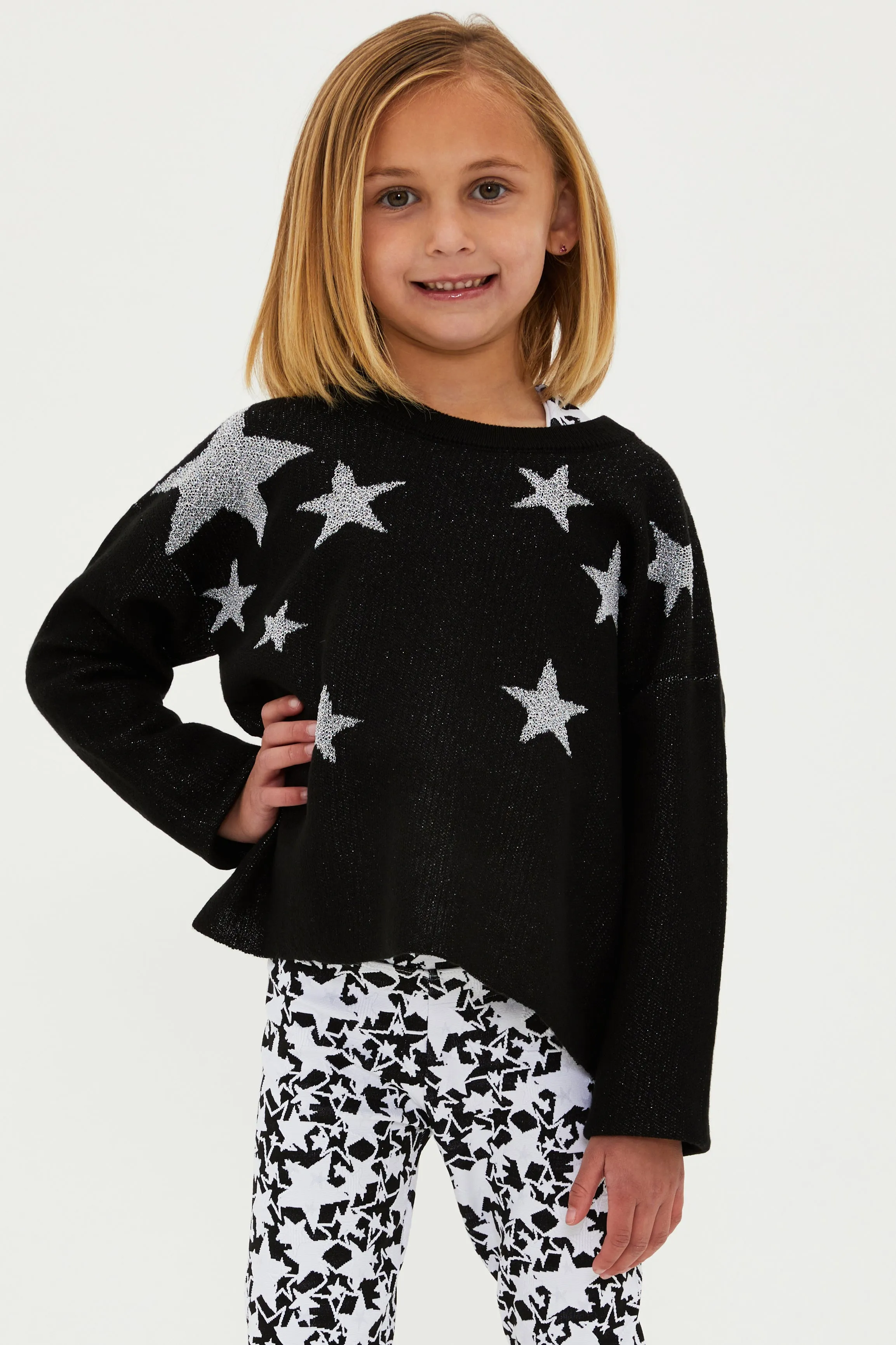 Little Beach Sweater Silver Star