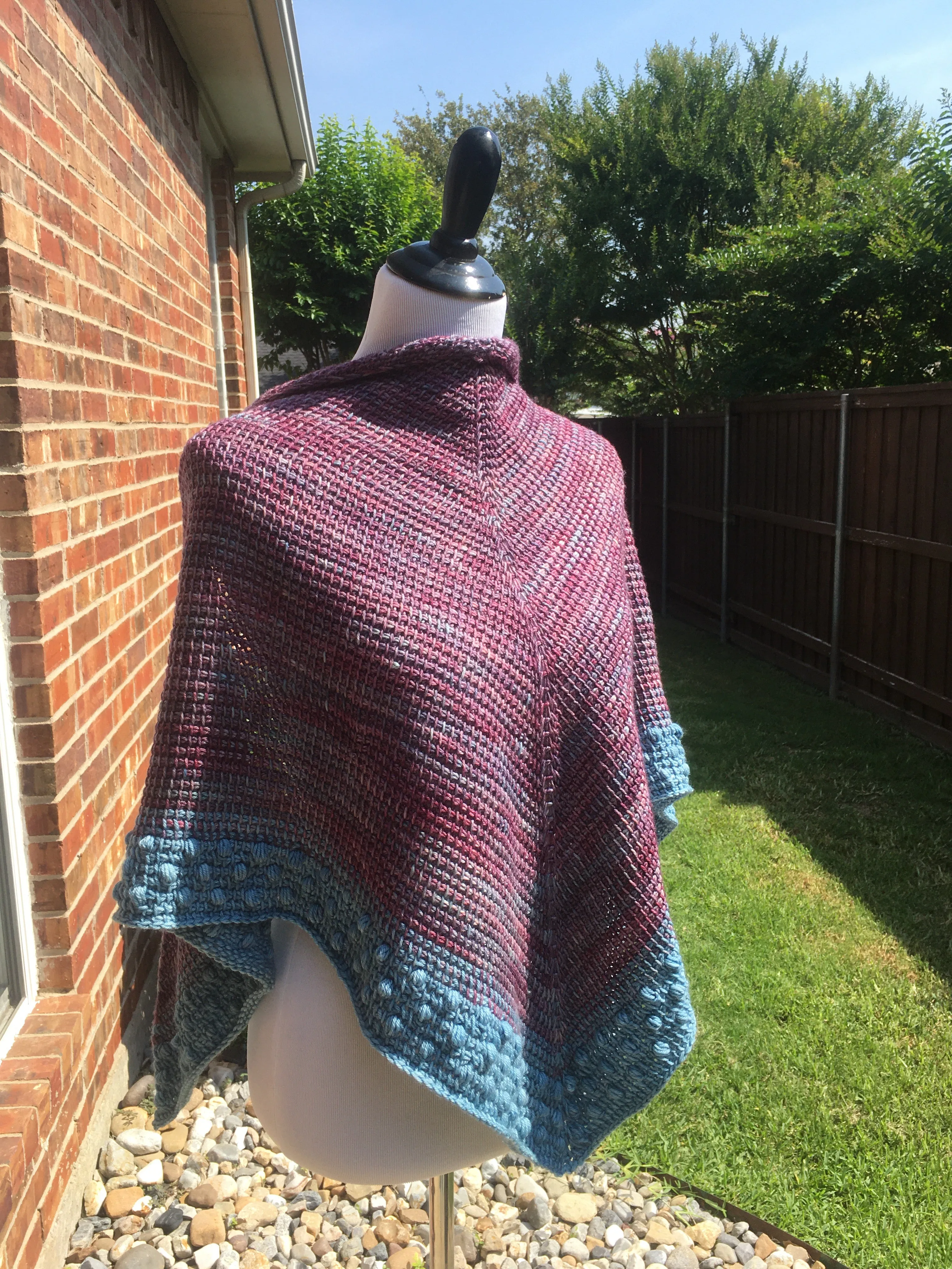 Lotus - Tunisian Bloom Shawl