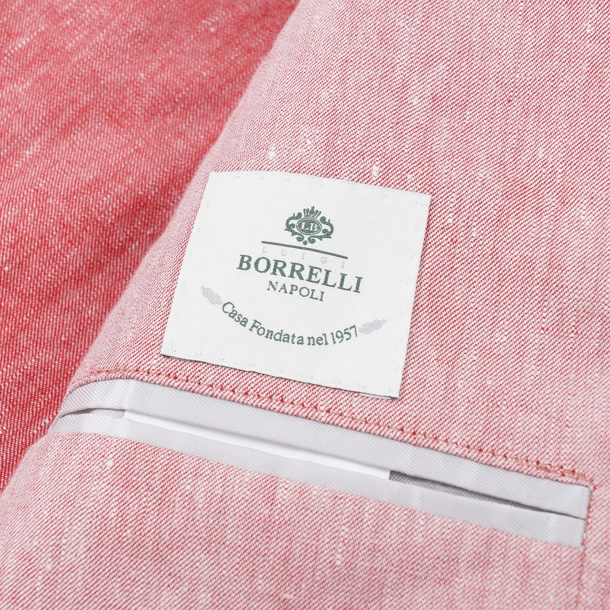 Luigi Borrelli Chambray Cotton Sport Coat