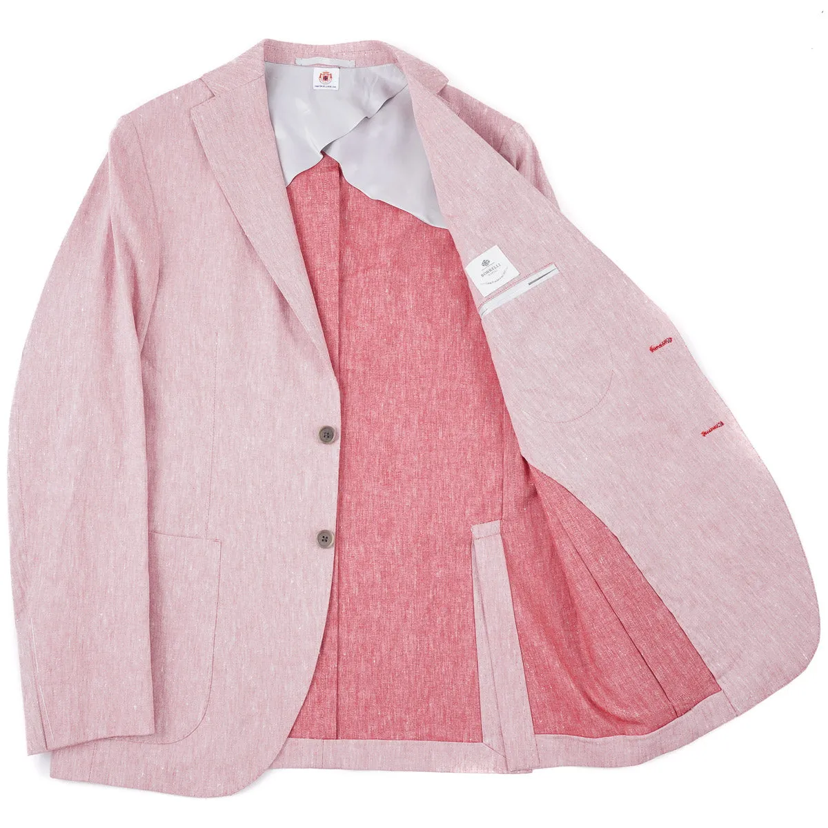 Luigi Borrelli Chambray Cotton Sport Coat