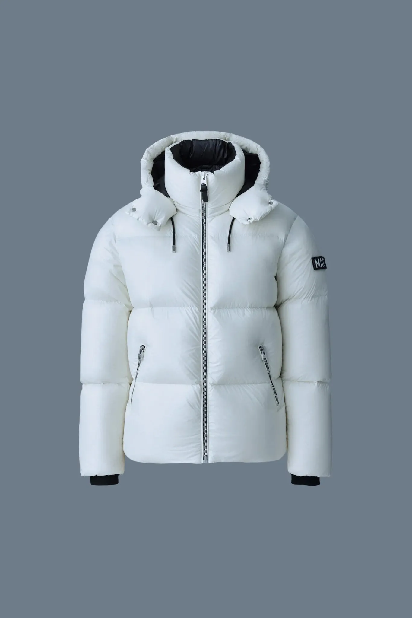 MACKAGE KENT-Z - Lustrous Light Down Jacket With Hood