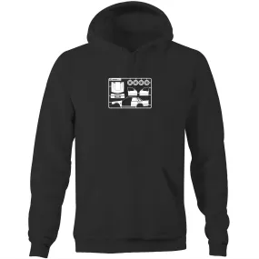 Make Your Own Commodore Pocket Hoodie Sweatshirt