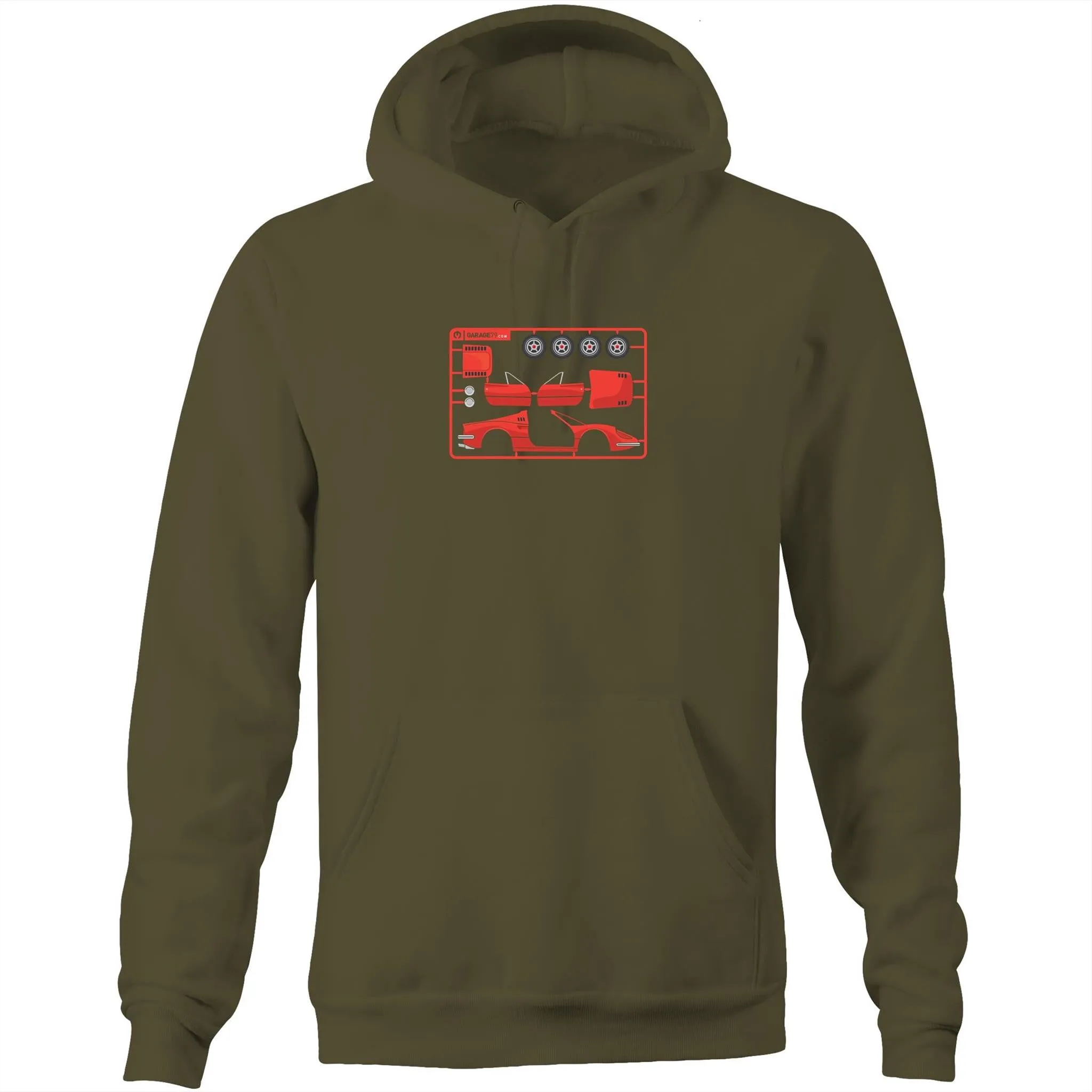 Make your Own Ferrari Pocket Hoodie Sweatshirt