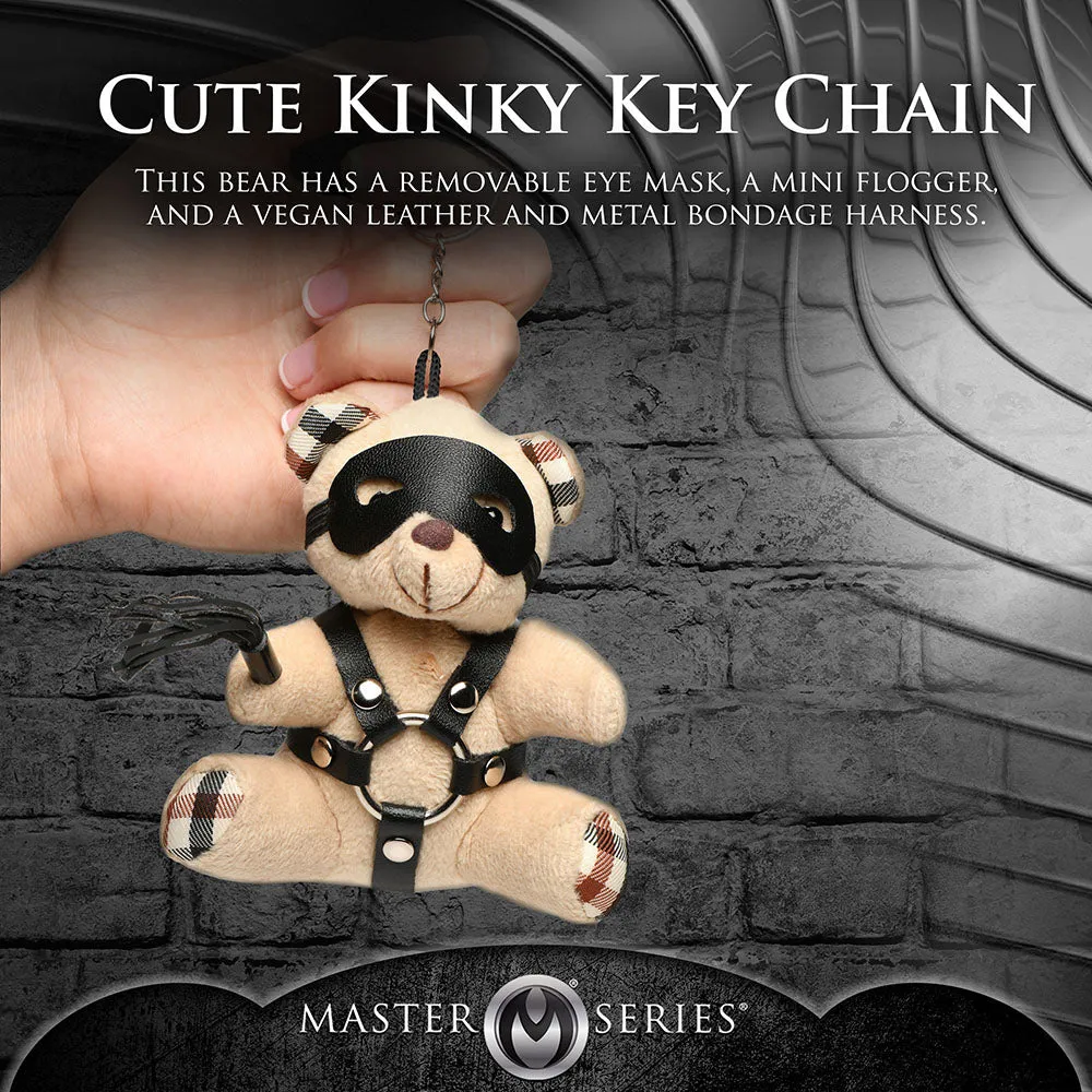 Master Series BDSM Teddy Bear Keychain