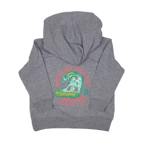 McKevlin's - Toddler Pizza Shred Hood Fleece - Heather Grey