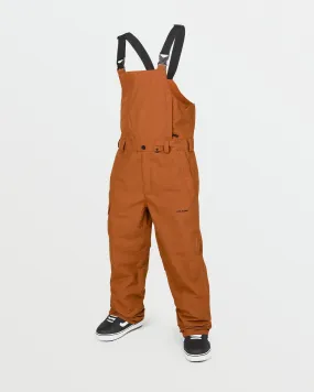 Mens V.Co Sparta Bib Overalls - Caramel