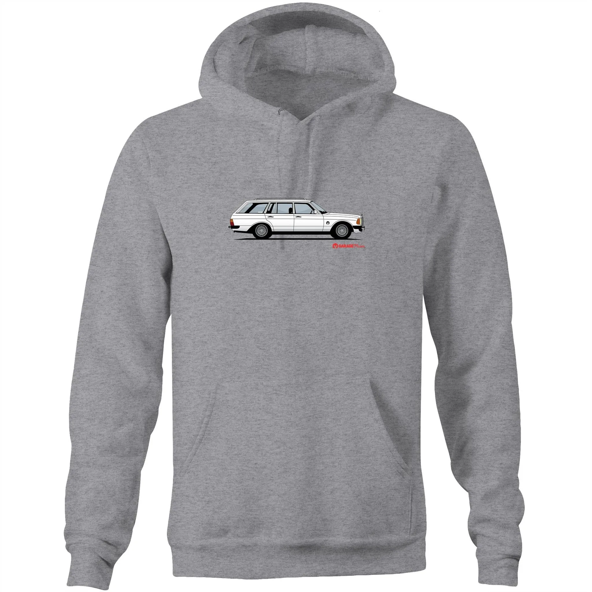 Mercedes Wagon Pocket Hoodie Sweatshirt