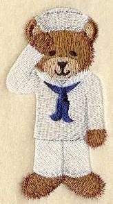 Military Teddy Bear Music Box Pillow -- Personalized Embroidered MUSICAL Baby Keepsake