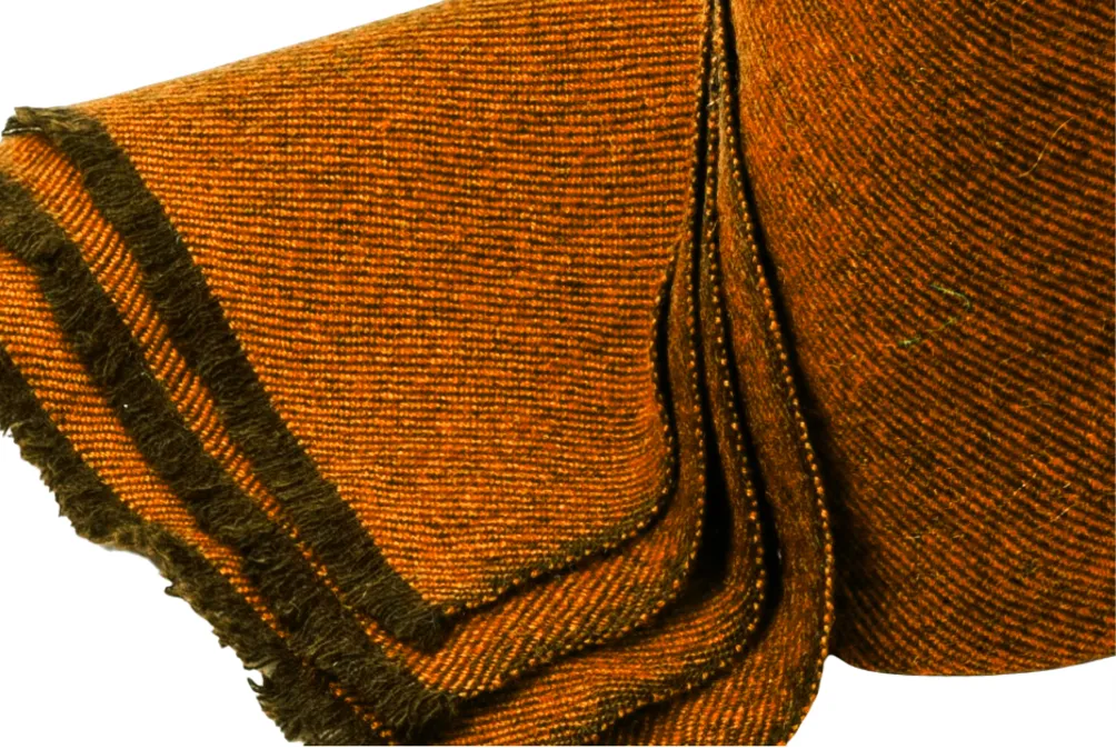 Modern Twill Weave Cashmere Scarf