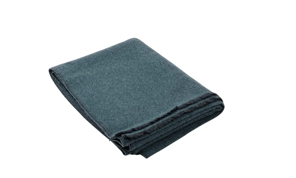 Modern Twill Weave Cashmere Scarf