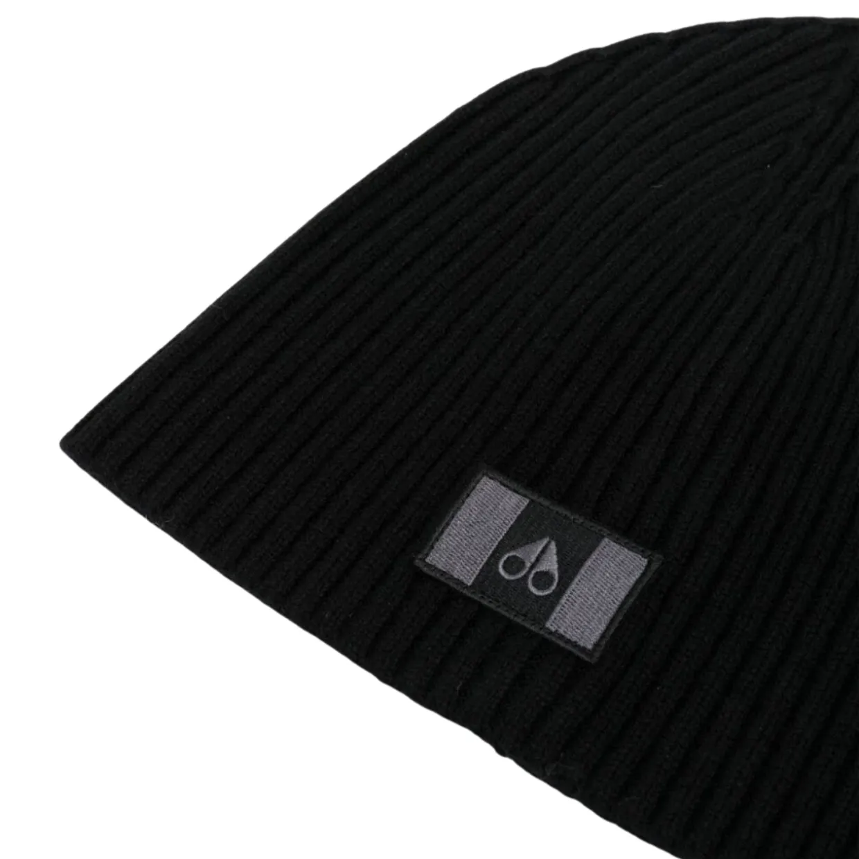 Moose Knuckles Black Flag Beanie