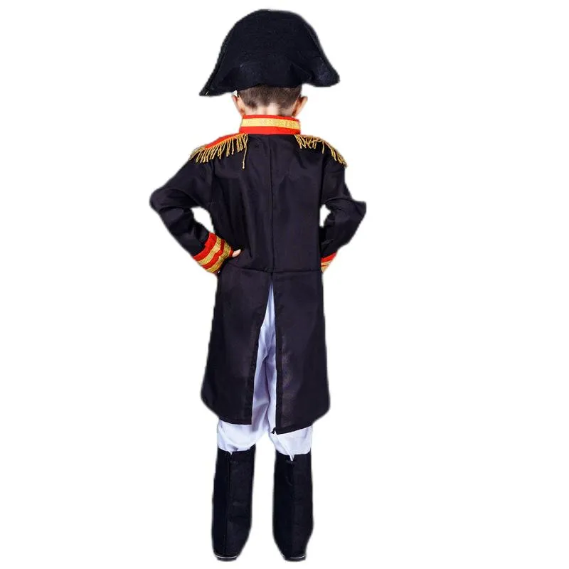 Napoleon 2023 Napoleon Kids Children Party Carnival Halloween Cosplay Costume