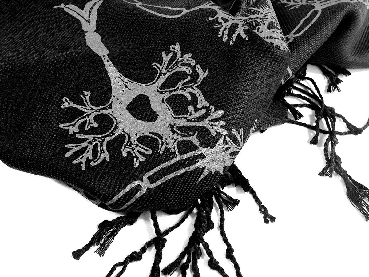 Neuron Scarf. Axon & Dendrite pashmina