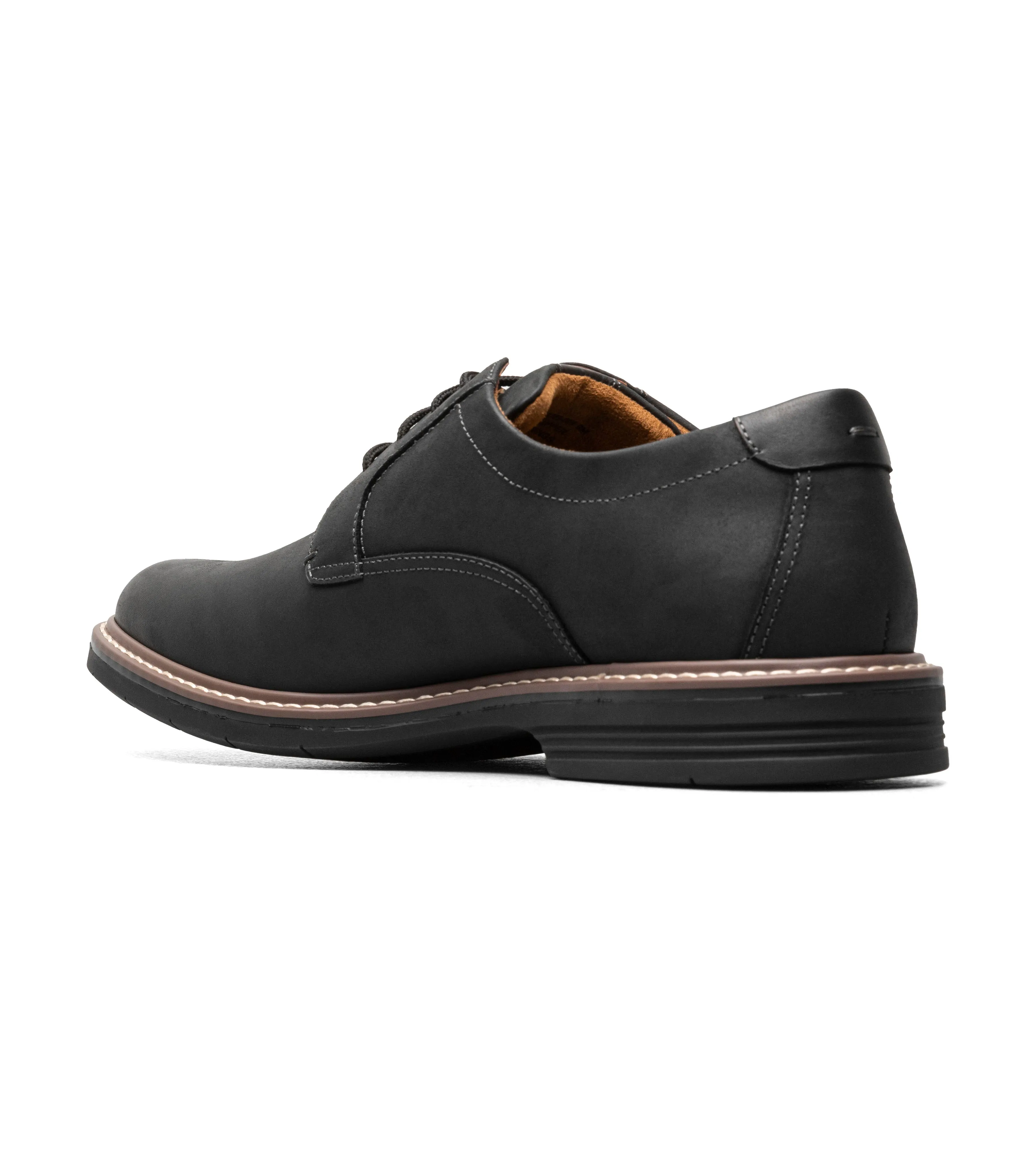 Norwalk | Plain Toe Oxford | Black