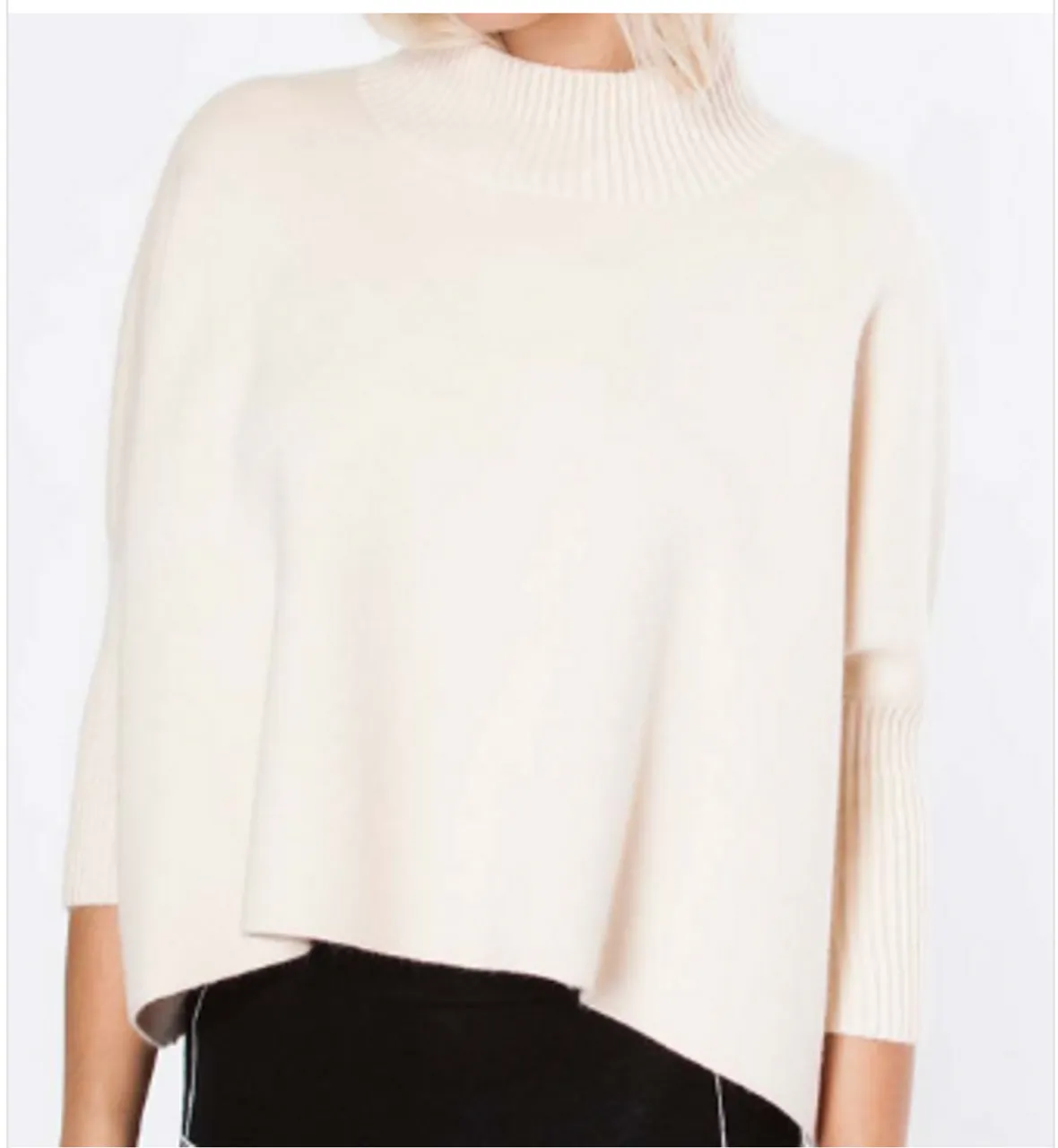 Off White Aja Crop Sweater