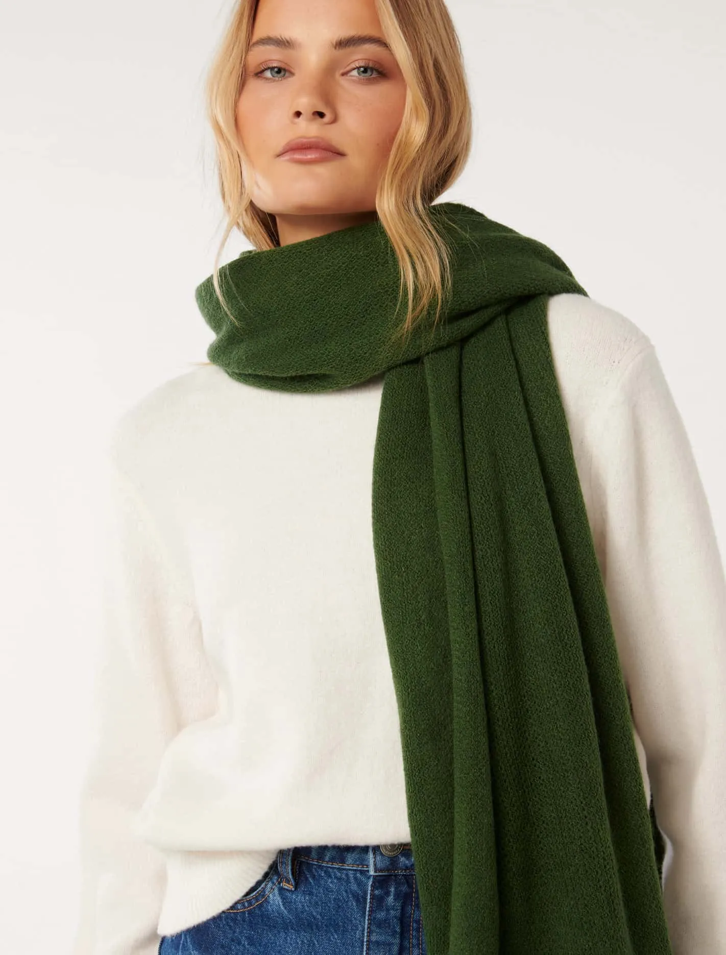 Opal Oversized Knit Scarf