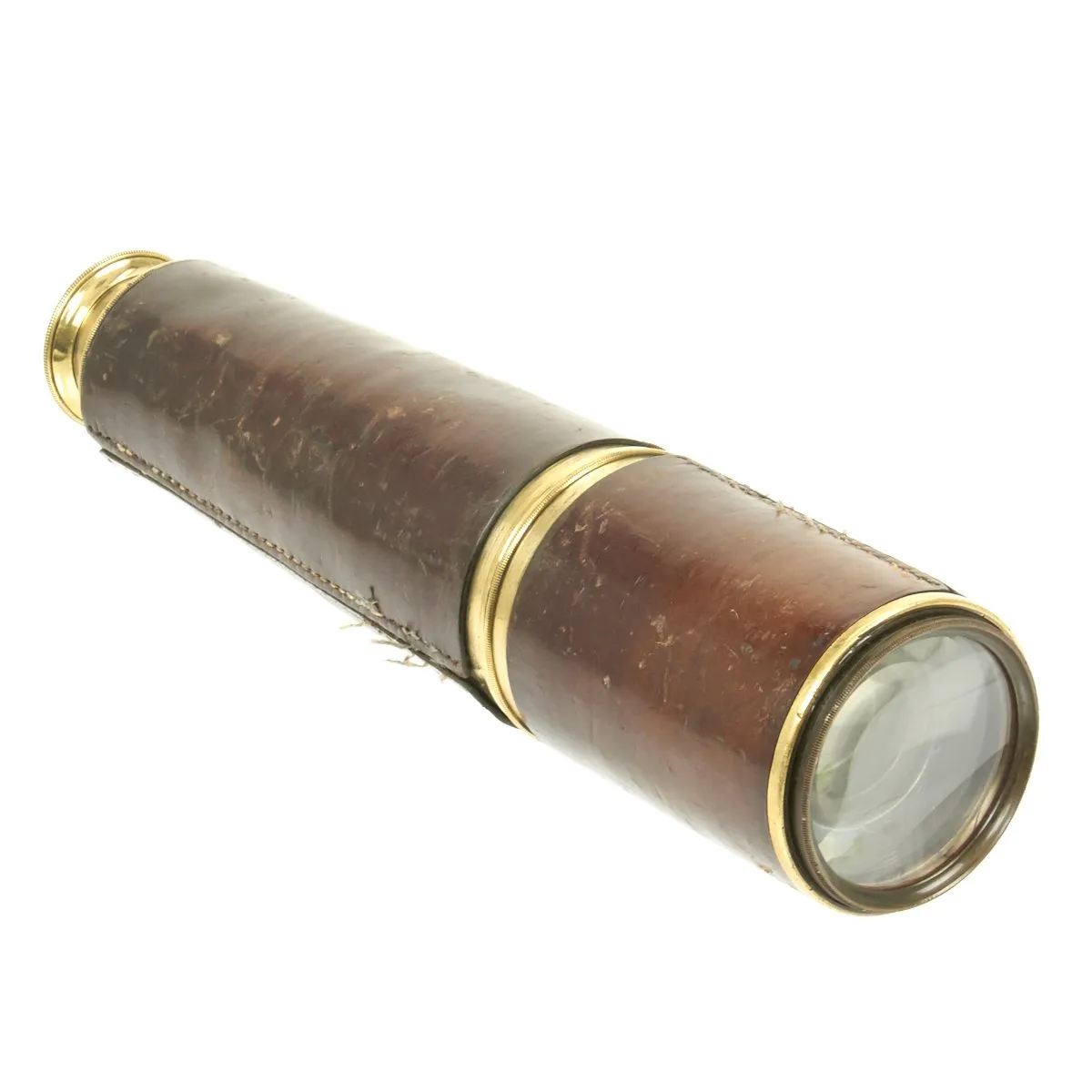 Original British WWI Officer's Telescope Named to Lt. S.A. de Lacy by Ross of London - dated 1915