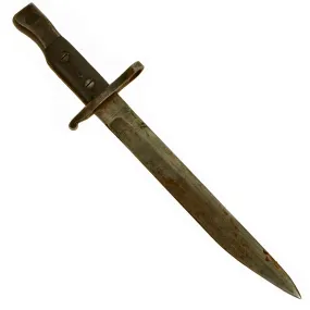 Original Canadian WWI Mk.II Ross Rifle Bayonet Without Scabbard