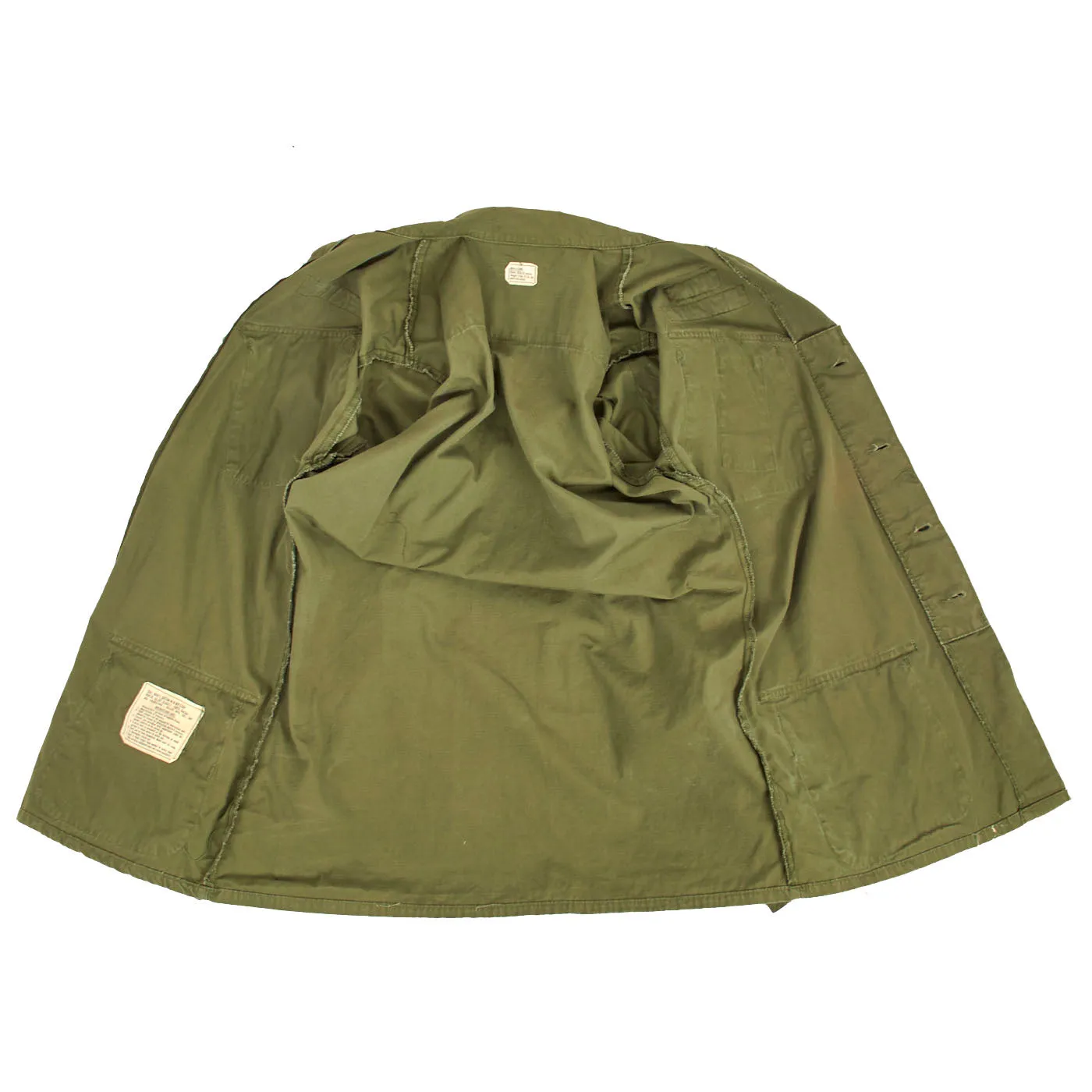 Original U.S. Vietnam War 197th Armed Helicopter Company Pilot’s OG-107 Type III Jungle Jacket with Incountry Made Insignia - First Helicopter Company Deployed To South Vietnam