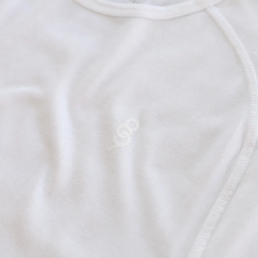 Perfect Raglan Tee Pure White