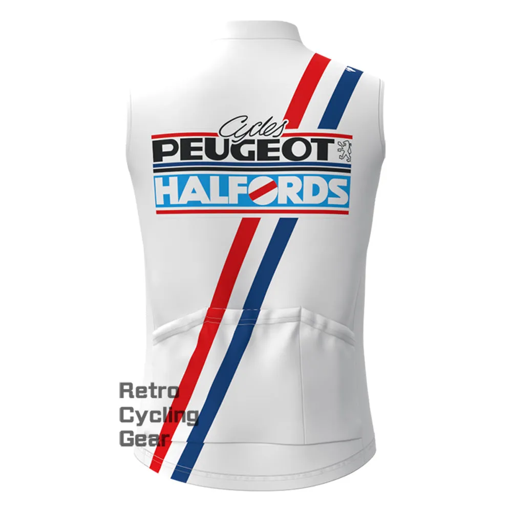 PEUGEOT Halfords Retro Cycling Vest