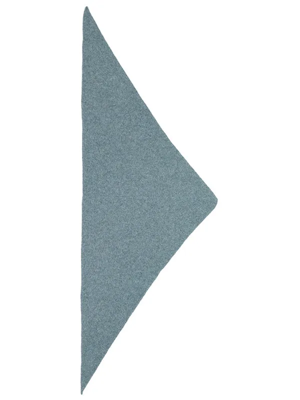 Plain Triangle Neckerchief Nero Navy