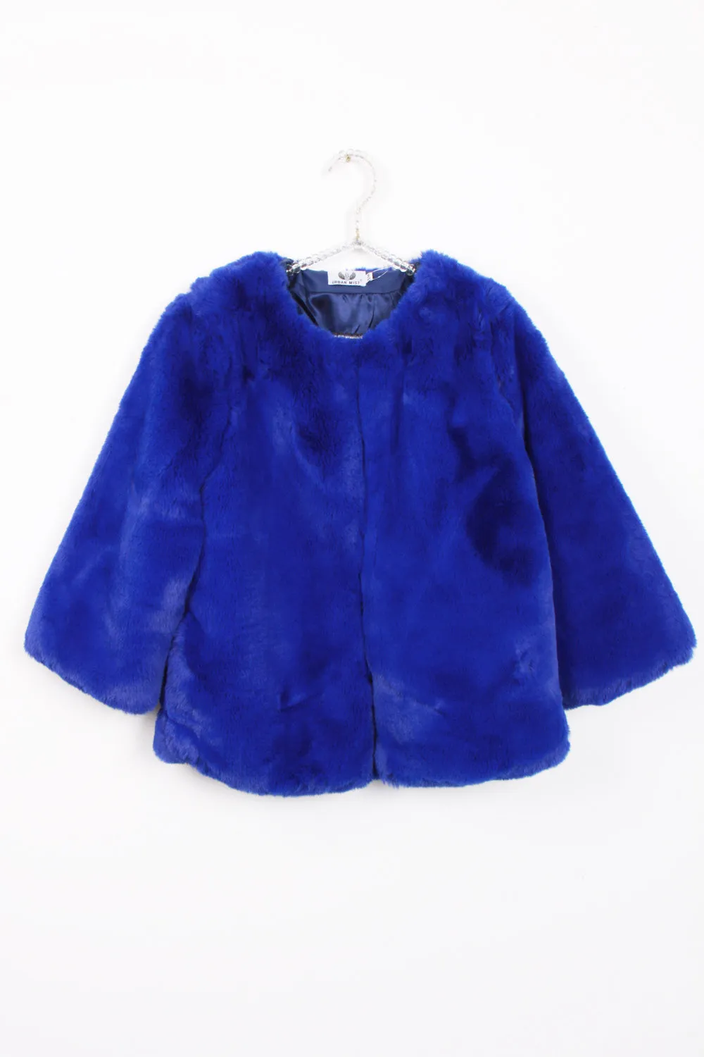 Plain Ultra Soft Faux Fur Jacket Coat