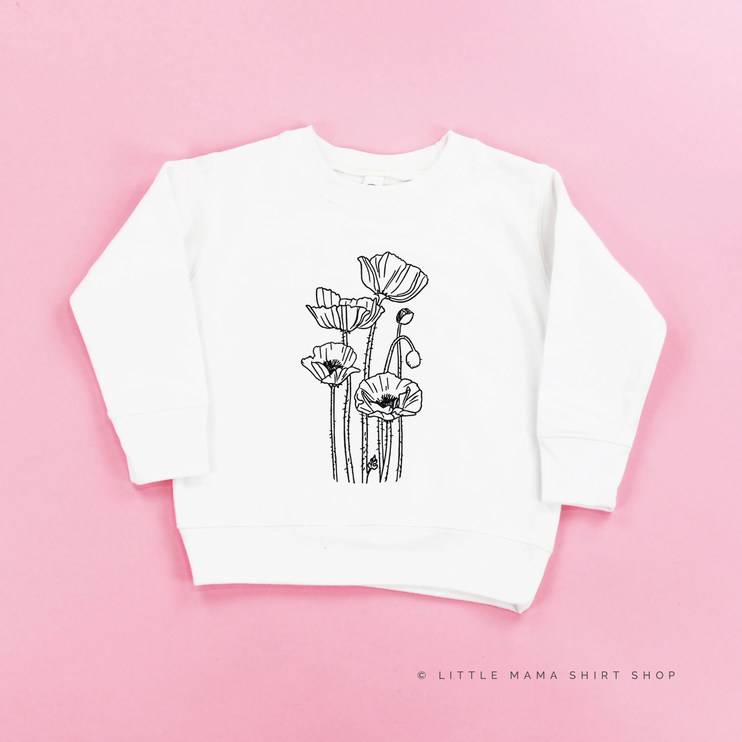 POPPY (Flower) - Child Sweater