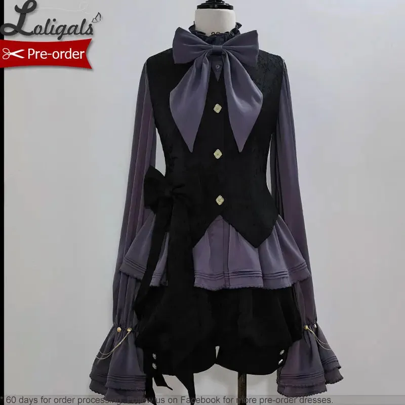 Pre-order Ouji Lolita Vest / Short Pants / Blouse by Princess Chronicles ~ Rabbit Run 2.0