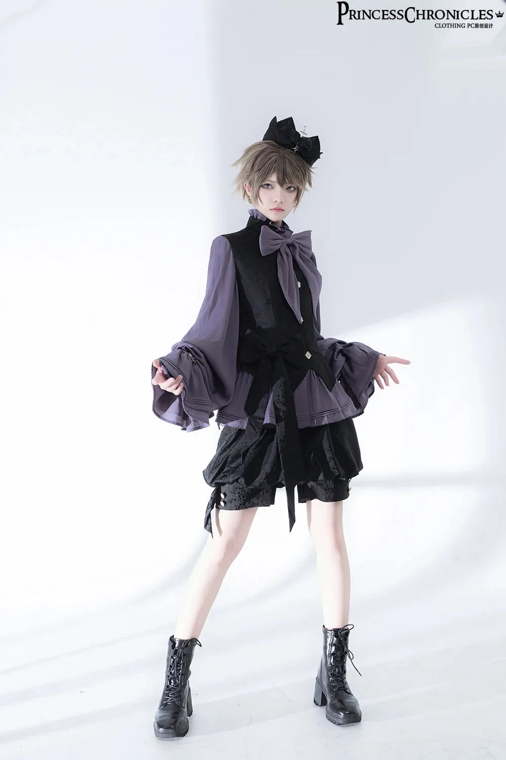 Pre-order Ouji Lolita Vest / Short Pants / Blouse by Princess Chronicles ~ Rabbit Run 2.0