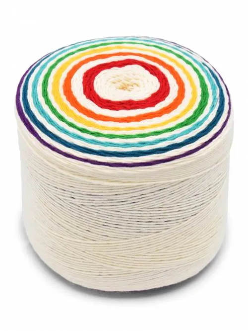 Queensland Collection Rainbow Cake Self-Striping Organic Cotton