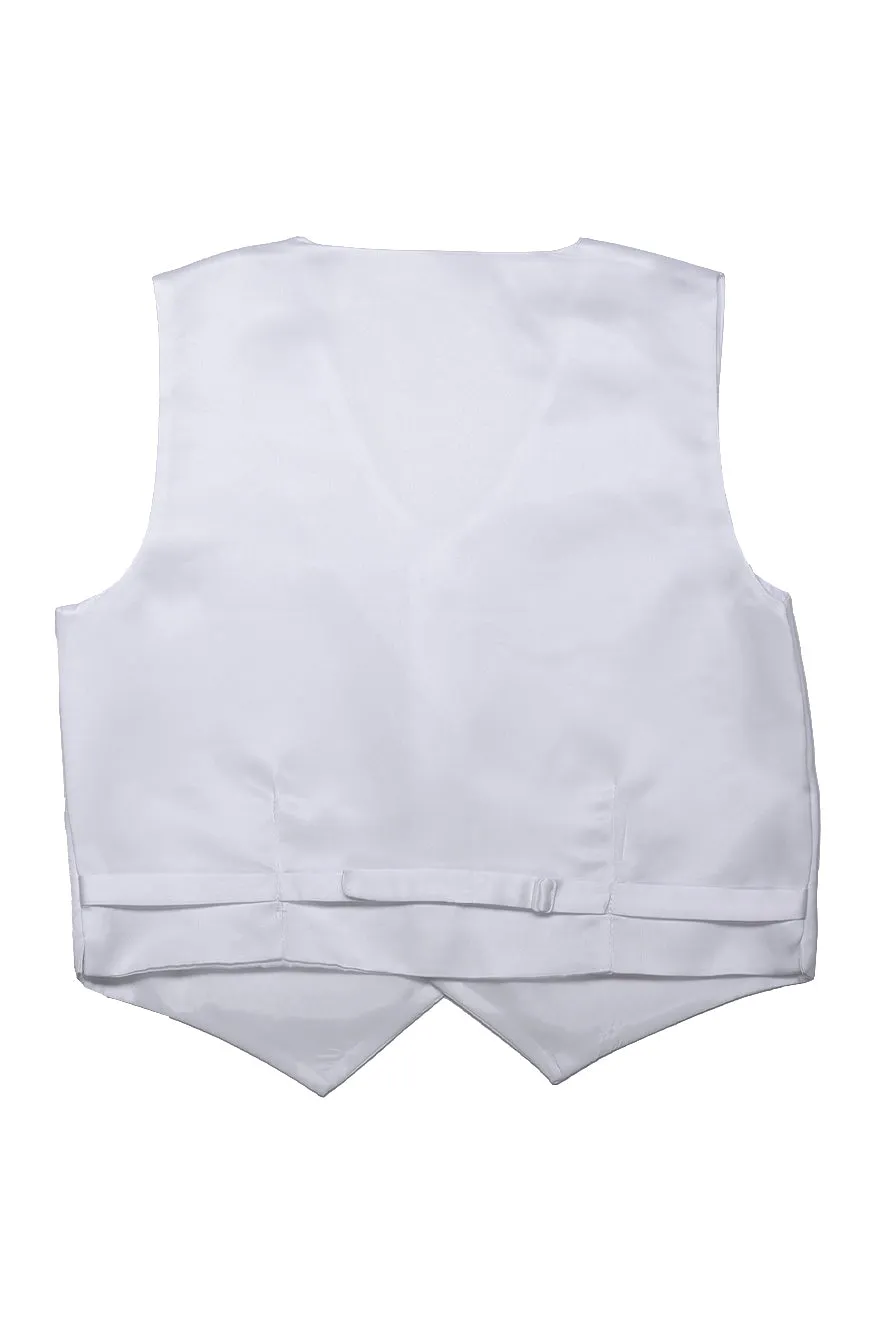 "Princeton" Kids White Tuxedo (5-Piece Set)