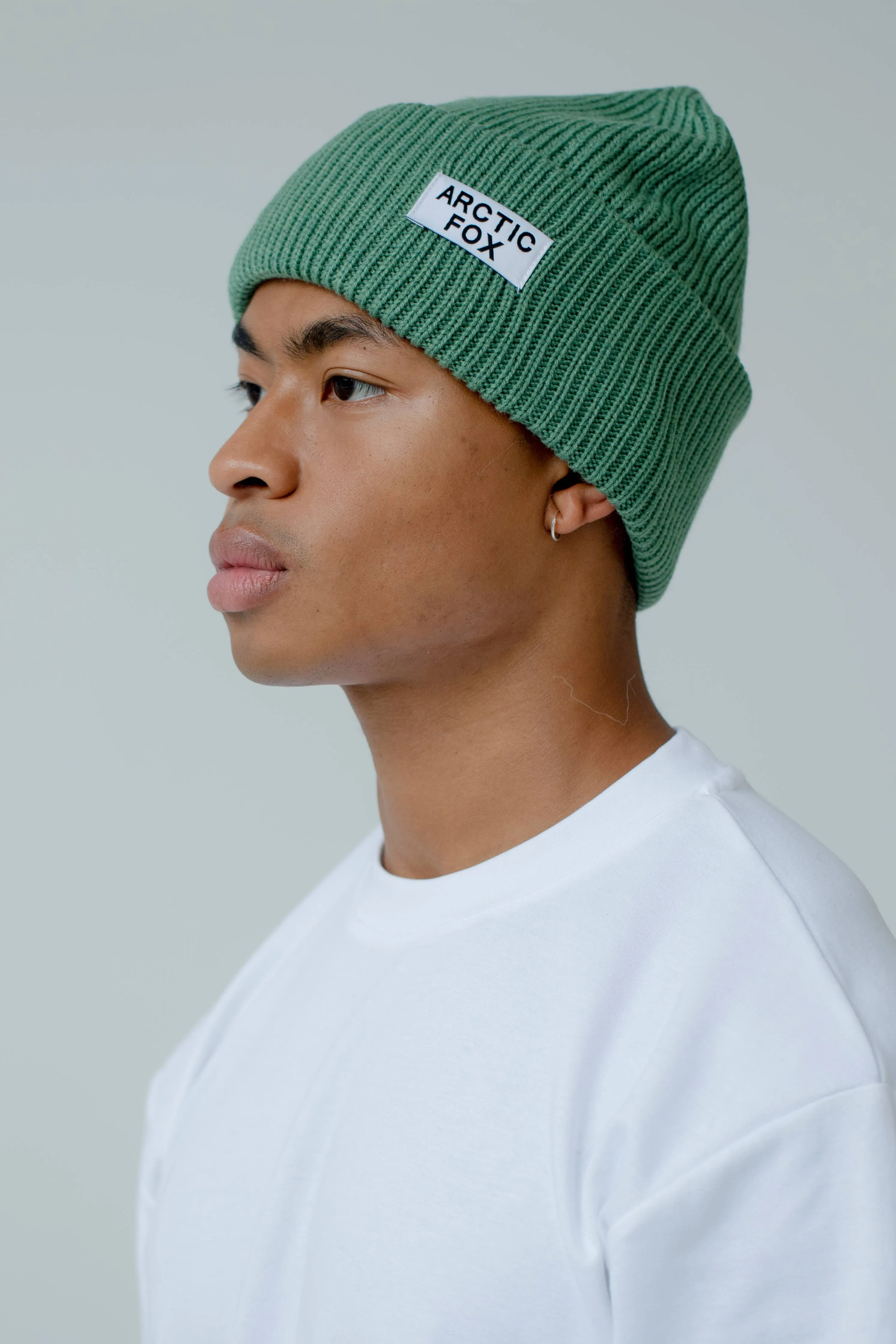 Recycled Beanie Hat | Forest Fern - AW24