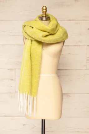 Requi Green | Oversized Soft Knit Scarf