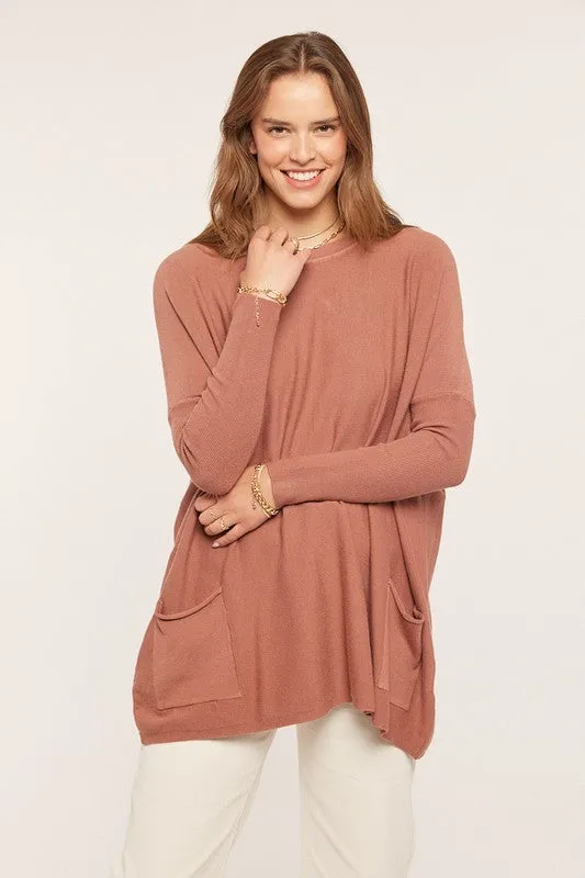 Rilyn pocket sweater