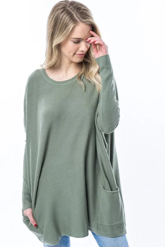 Rilyn pocket sweater