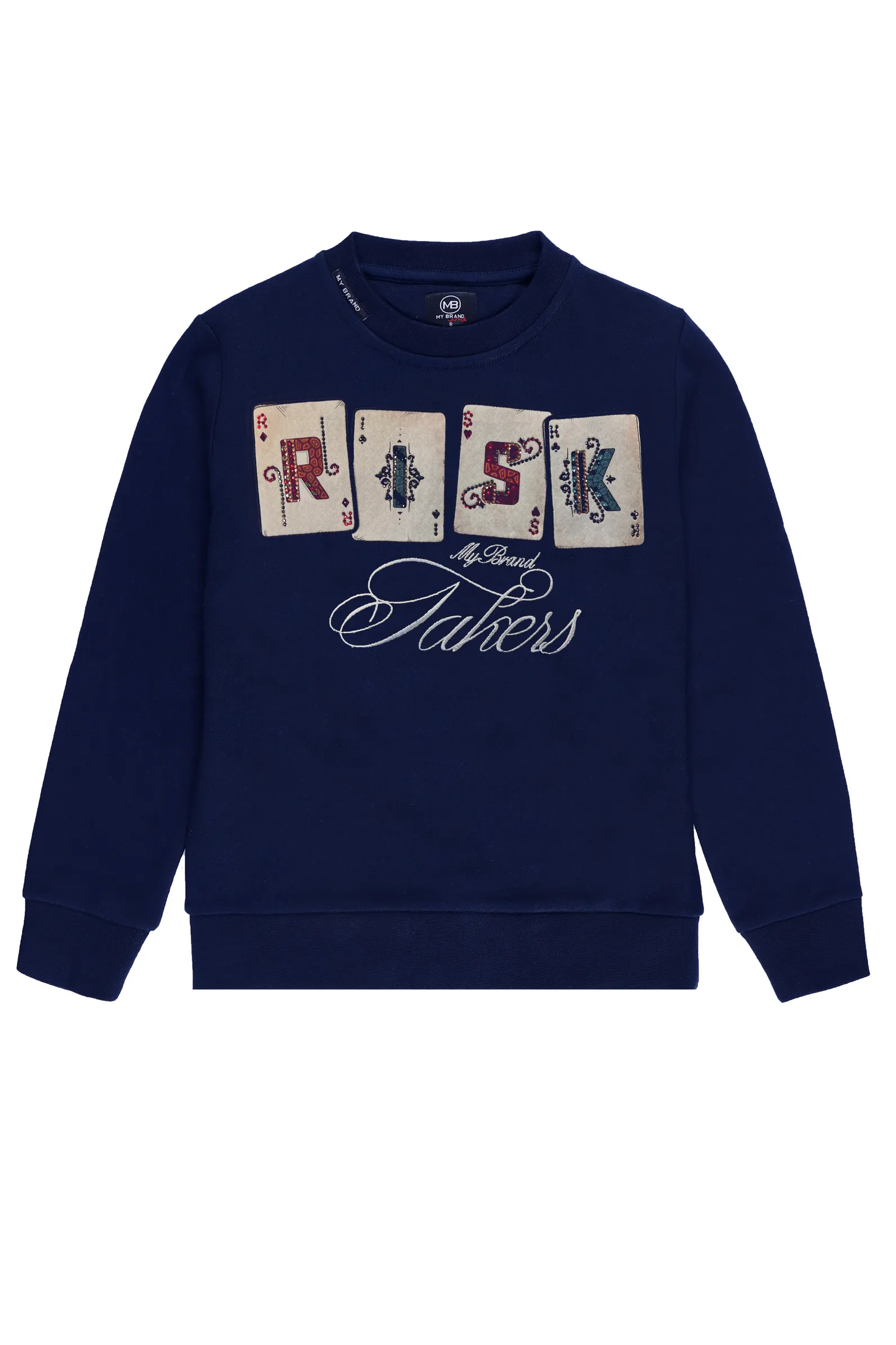 Risk Playercard Sweater Navy | NAVY