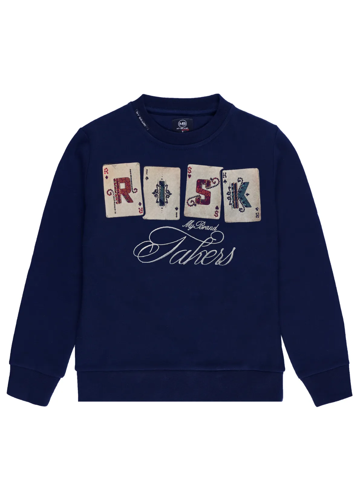 Risk Playercard Sweater Navy | NAVY