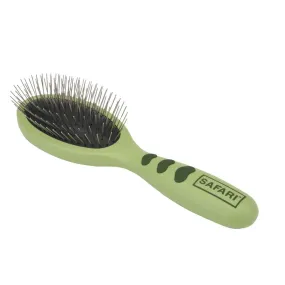 Safari Wire Pin Brush with Plastic Handle - Large